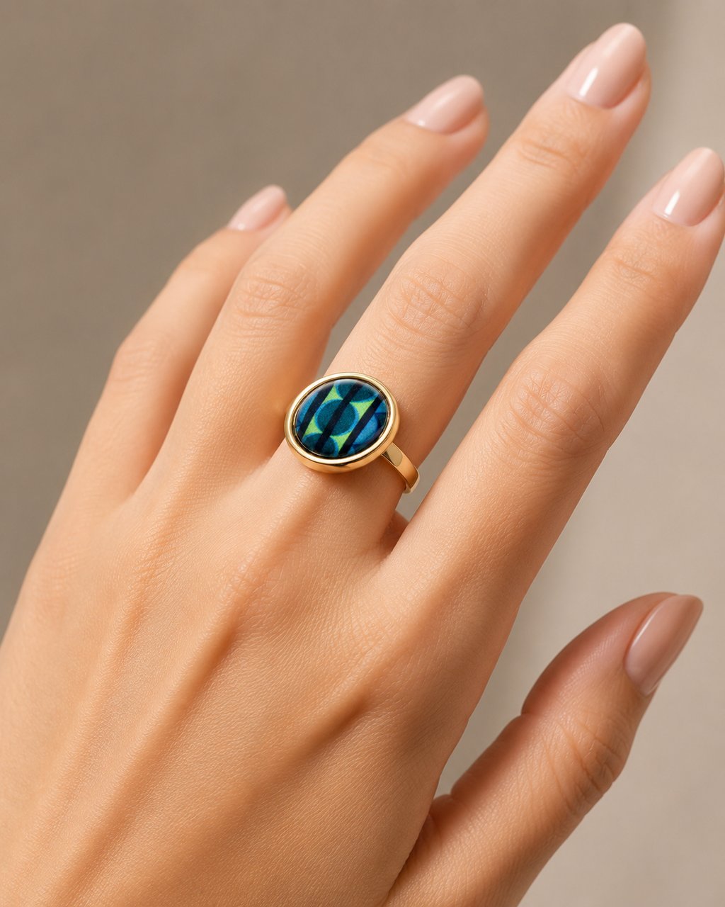 Anello Optical Green - You B'jou by Barbieri