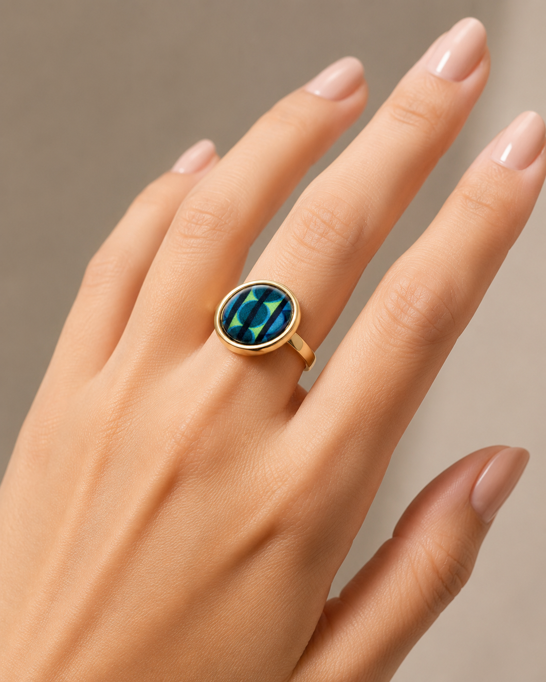 Anello Optical Green - You B'jou by Barbieri
