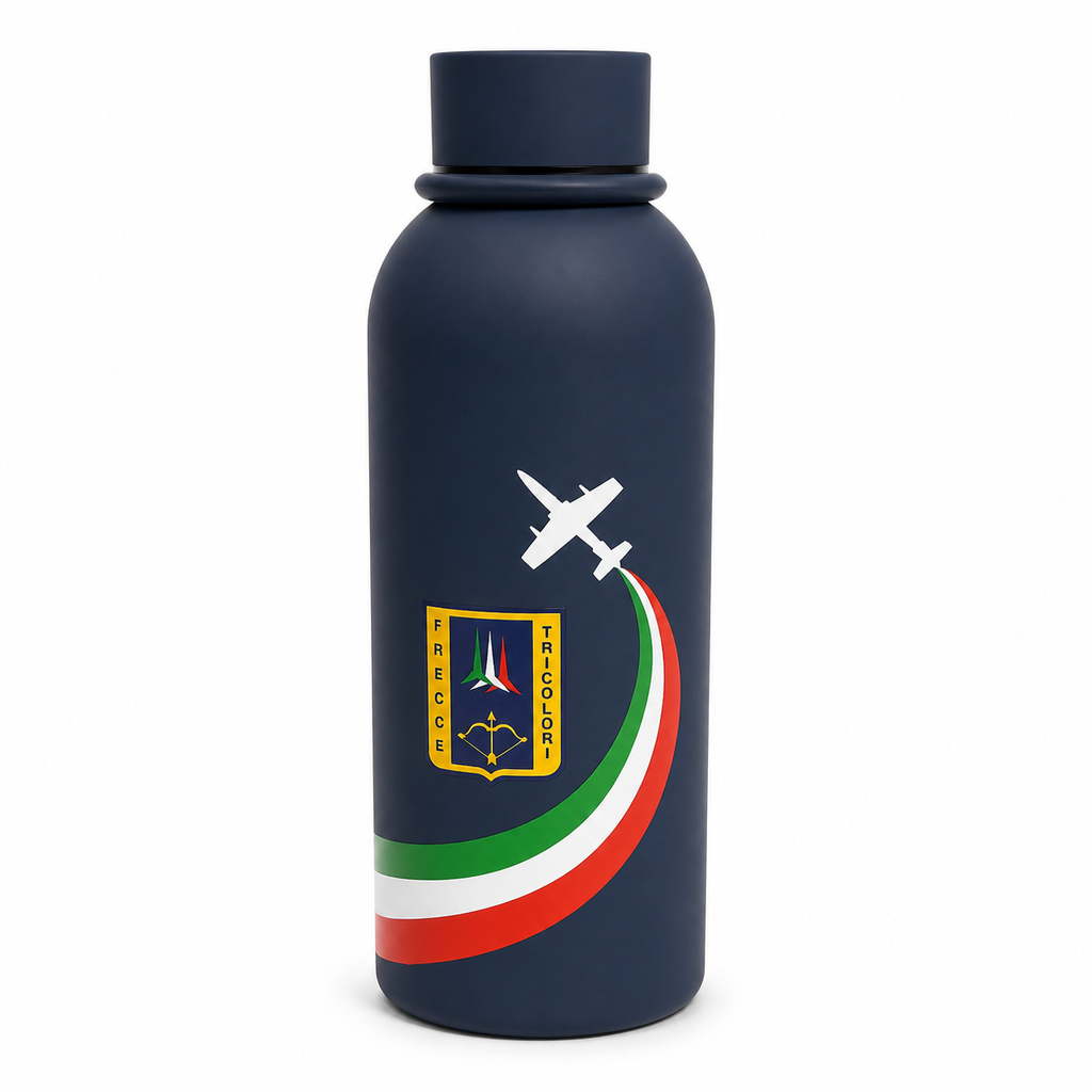 Borraccia Aeronautica Militare AMFT0931BL in acciaio blu