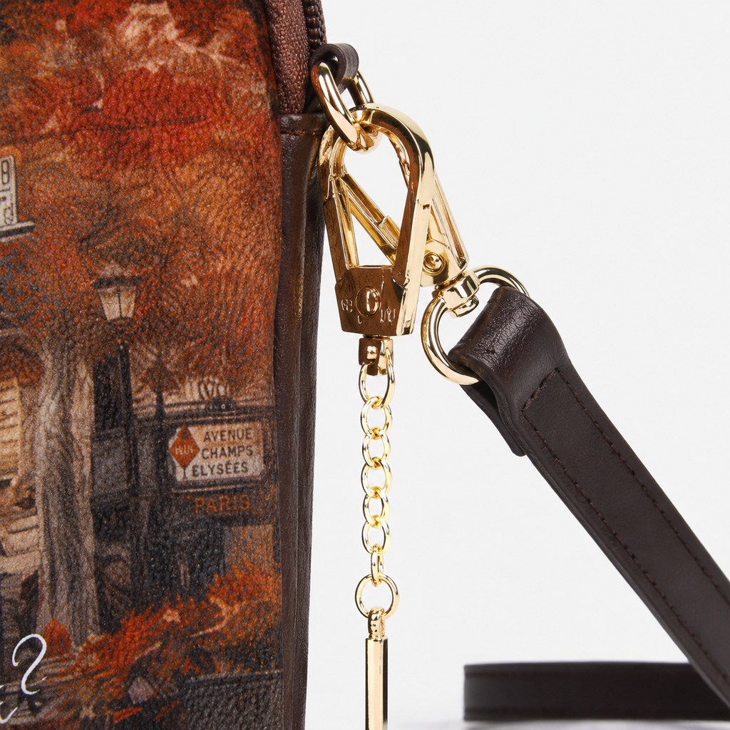 Clutch Yes bag stampa Parigi - Ynot?