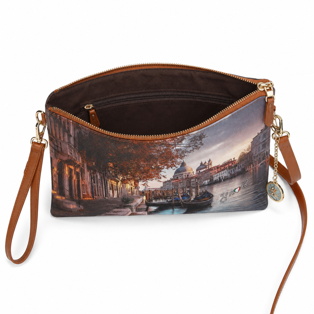 Clutch Yes bag stampa Venezia - Ynot?