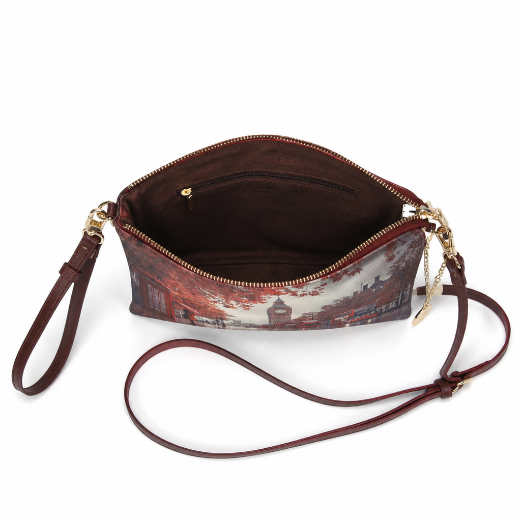 Clutch Yes bag stampa Londra - Ynot?