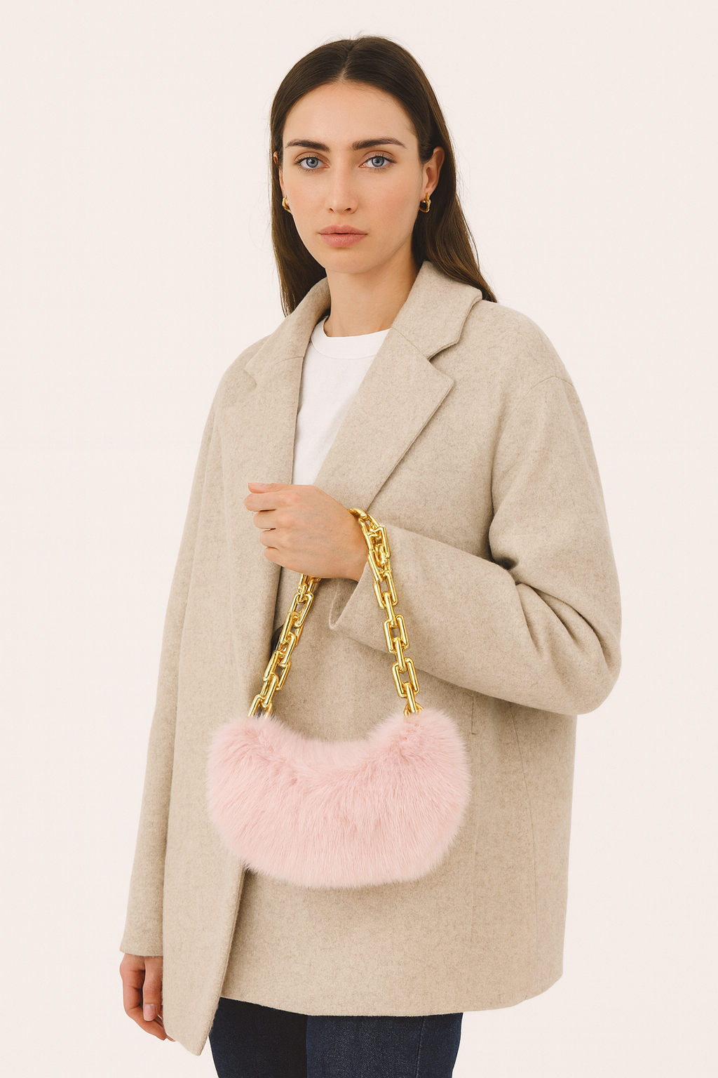 Minibag in Pelliccia Polar