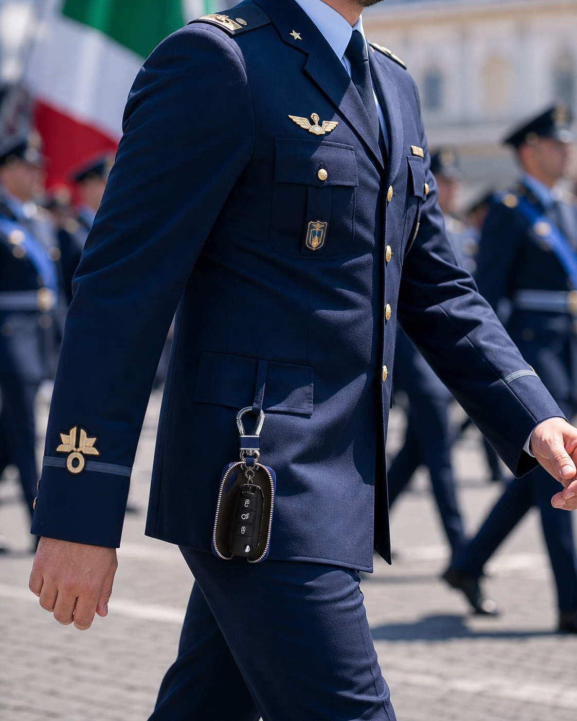 Portachiavi Aeronautica Militare AM0713 Custodia Telecomando
