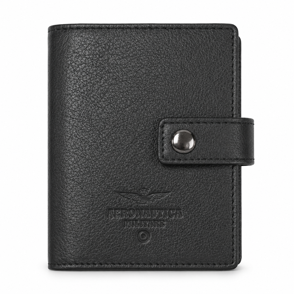 Cover Magnetica Portatessere Aeronautica Militare AM260 Mag Wallet in Vera Pelle