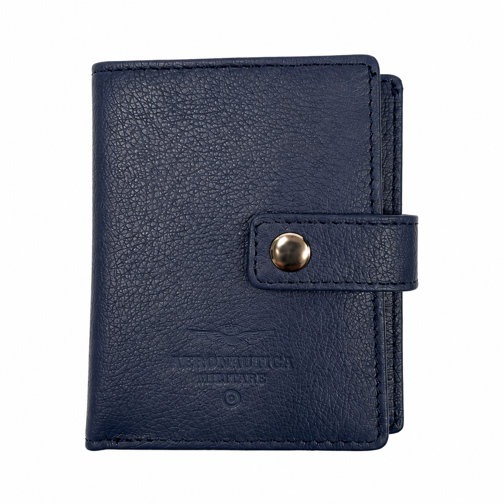 Cover Magnetica Portatessere Aeronautica Militare AM260 Mag Wallet in Vera Pelle