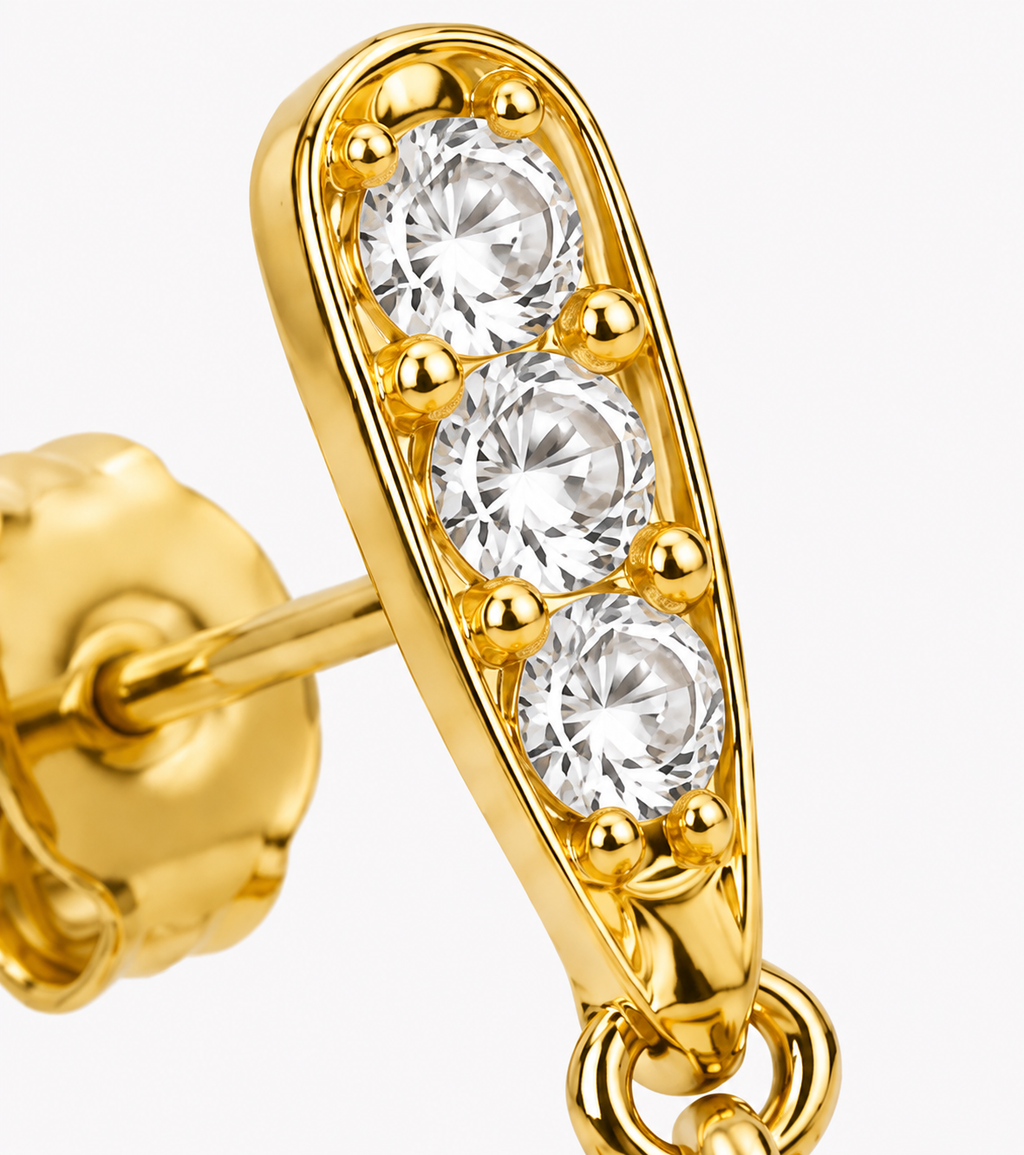 Orecchini Intreccio Oro - You B'jou by Barbieri