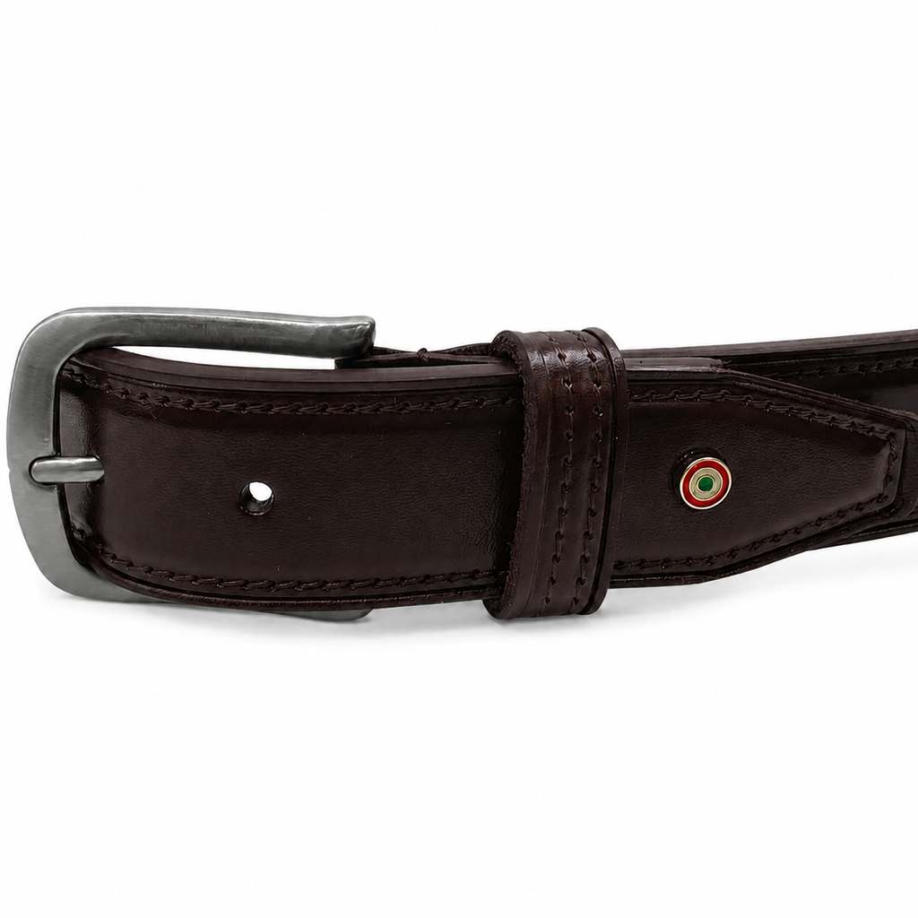 Cintura Uomo Aeronautica Militare AM417 in Vera Pelle