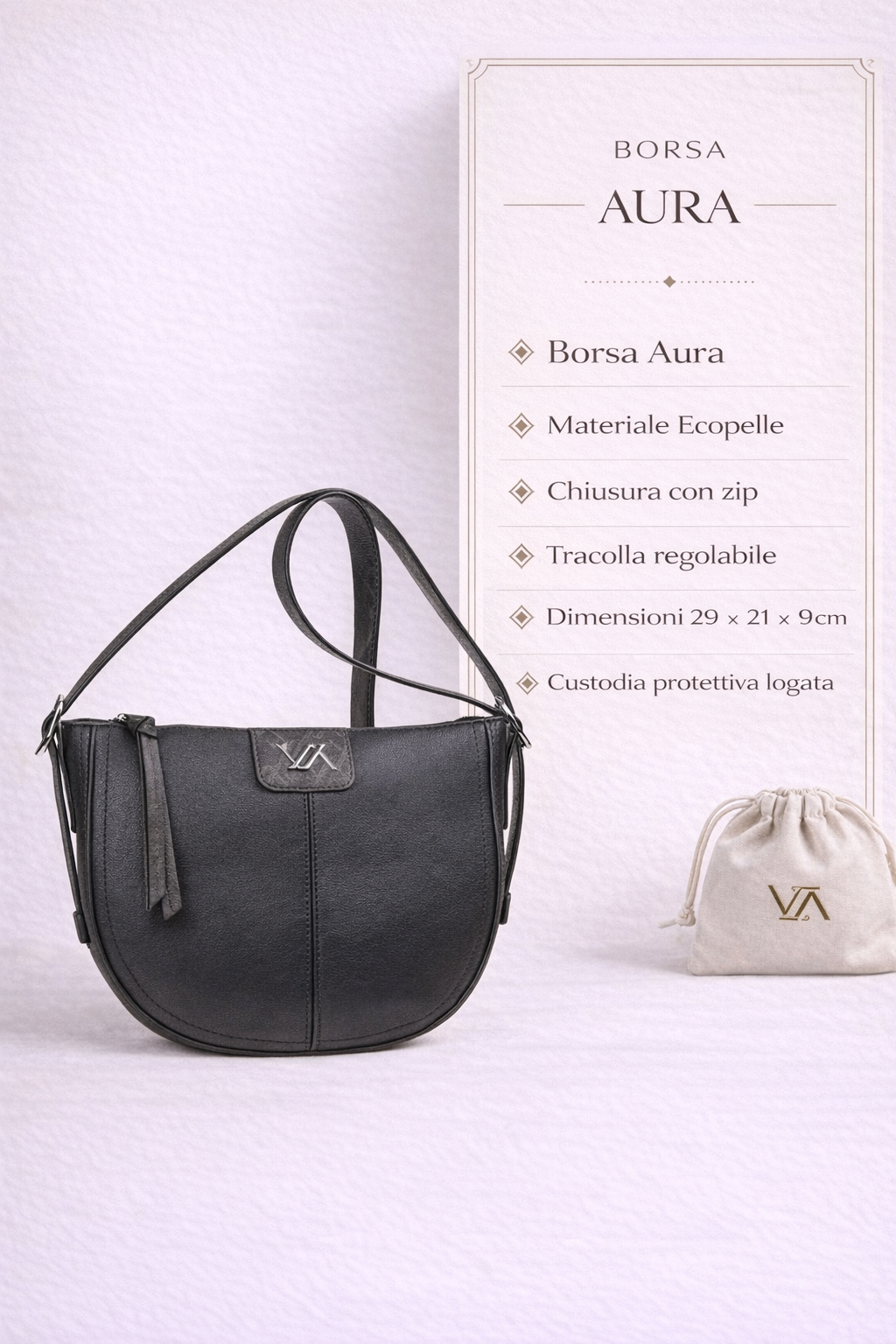 Mini bag Aura - Verde Fashion