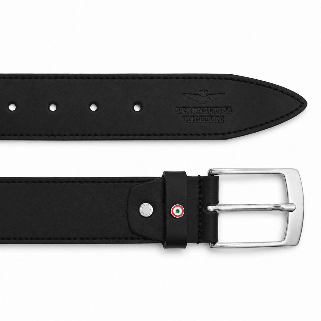Cintura Uomo Aeronautica Militare AM403 in Vera Pelle