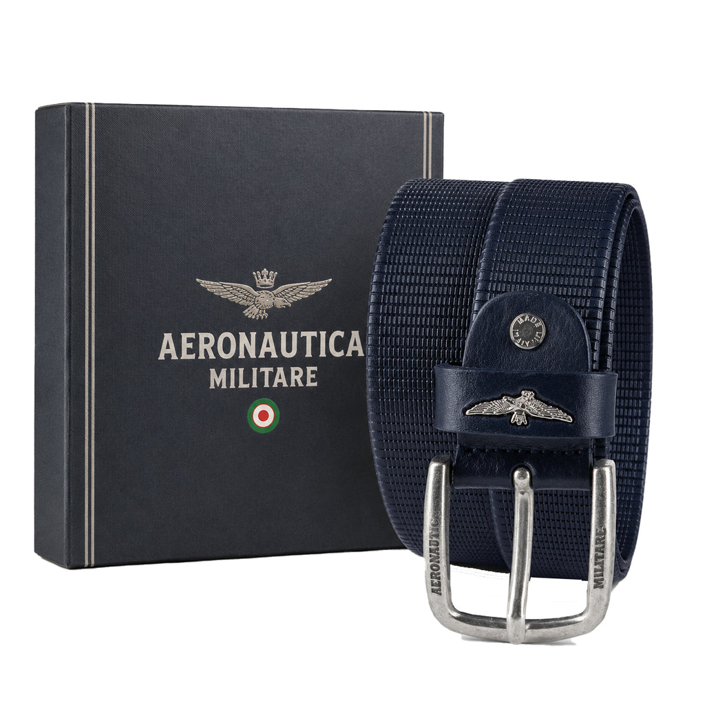 Cintura Uomo Aeronautica Militare AM400 in Vera Pelle