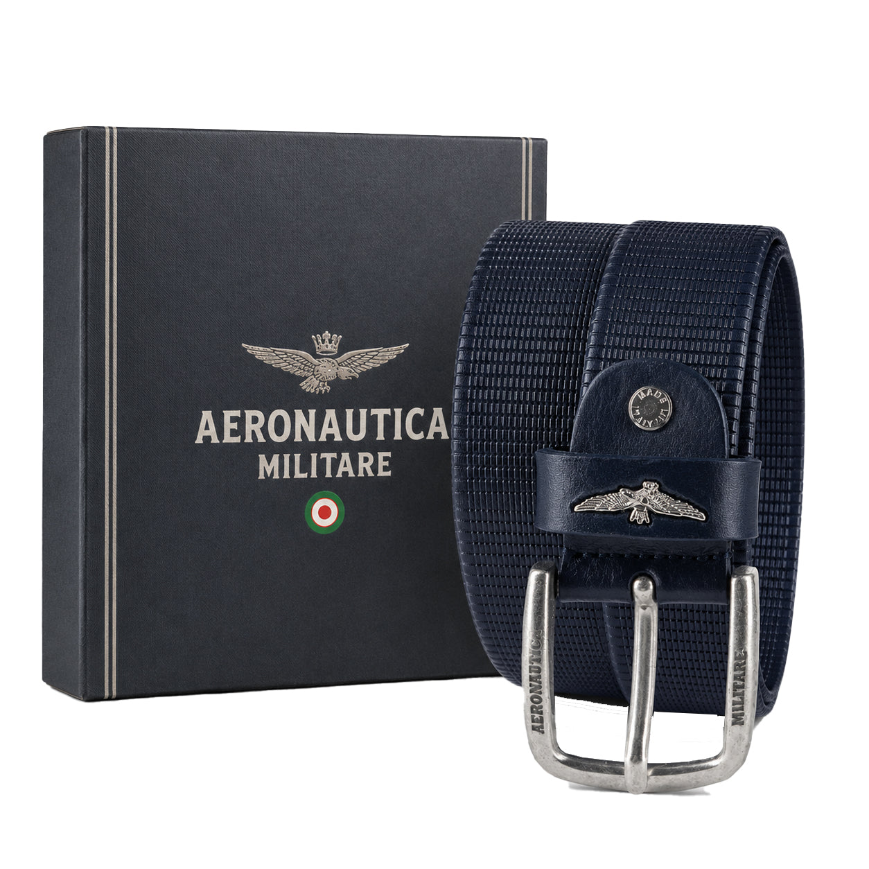 Cintura Uomo Aeronautica Militare AM400 in Vera Pelle