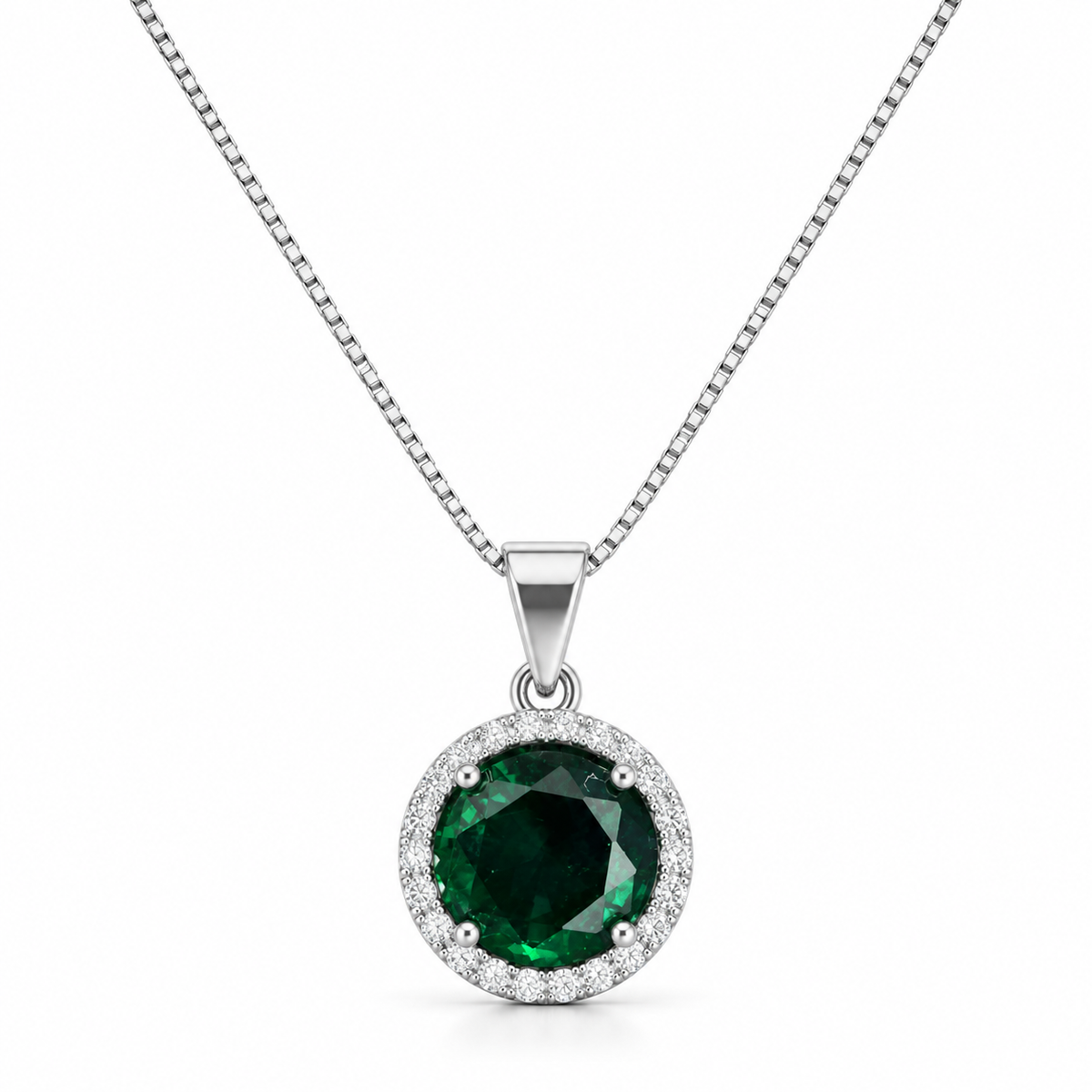 Collana Royal Tonda in Argento 925 Rodiato