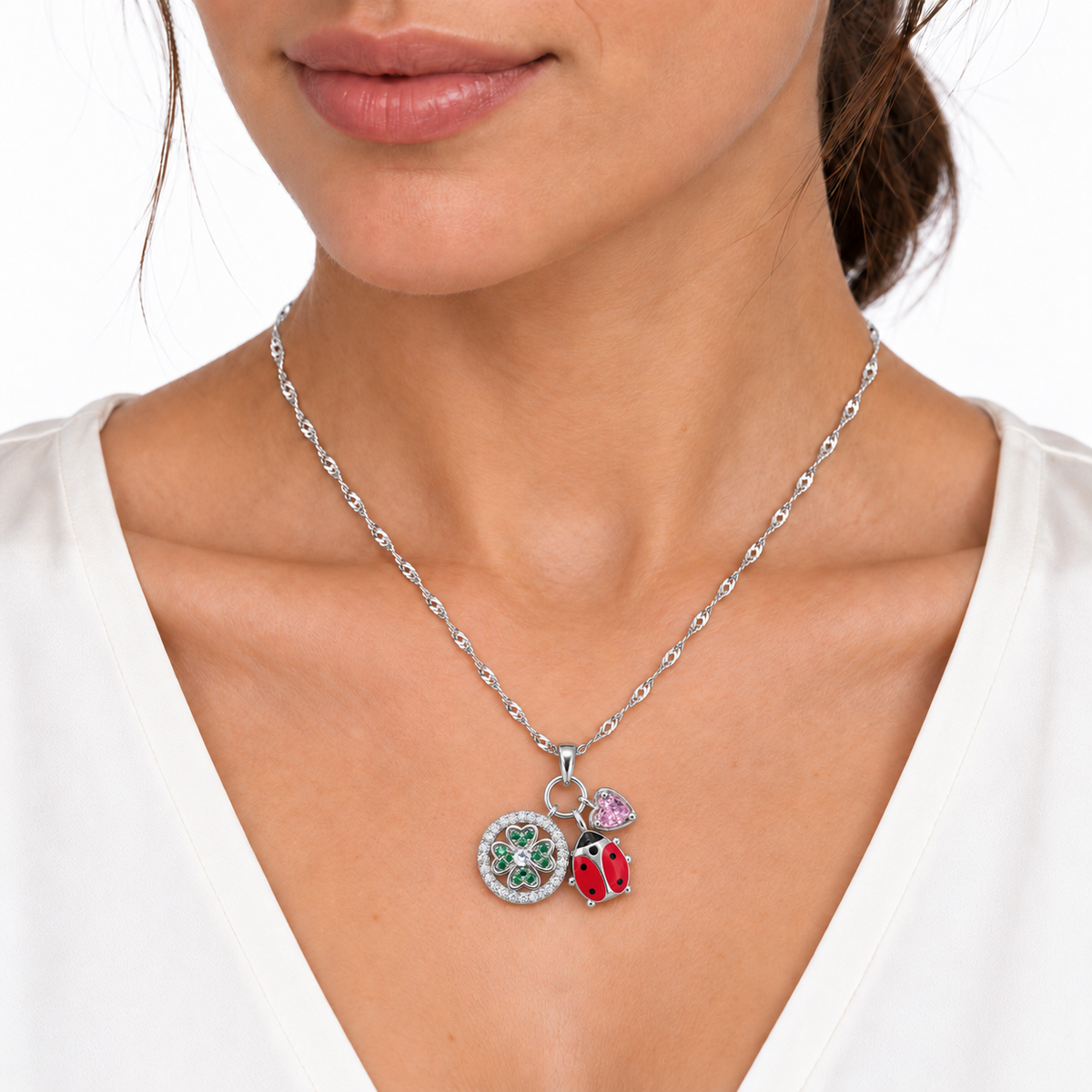 Collana Portafortuna in Argento 925