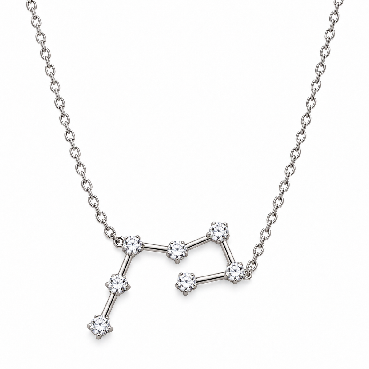 Collana Zodiaco Toro in Argento 925