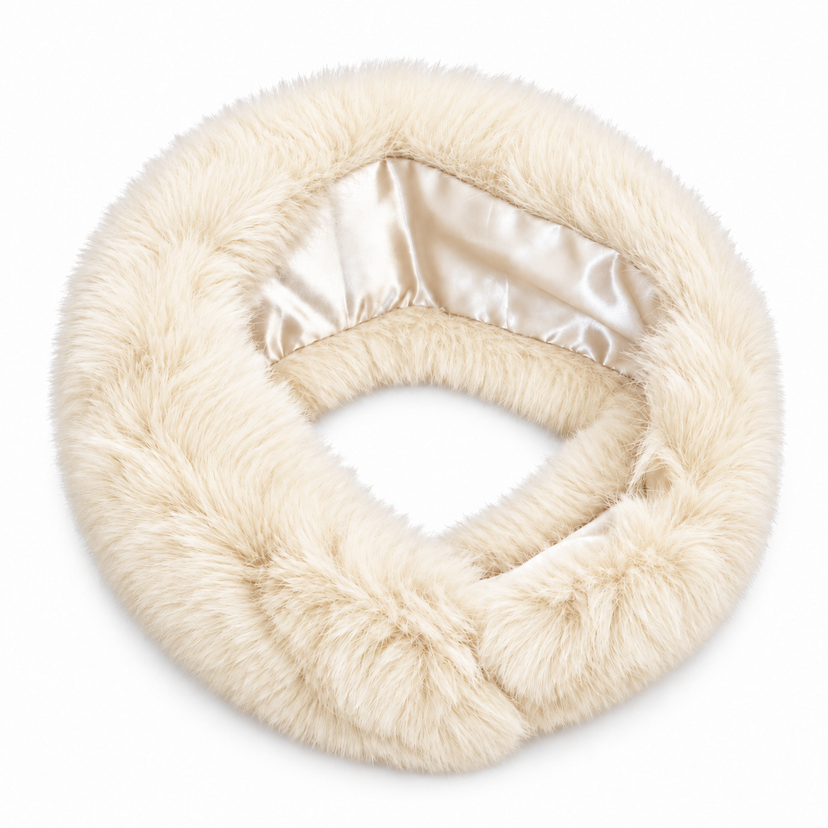 Collo Donna in Eco Pelliccia con Chiusura Magnetica