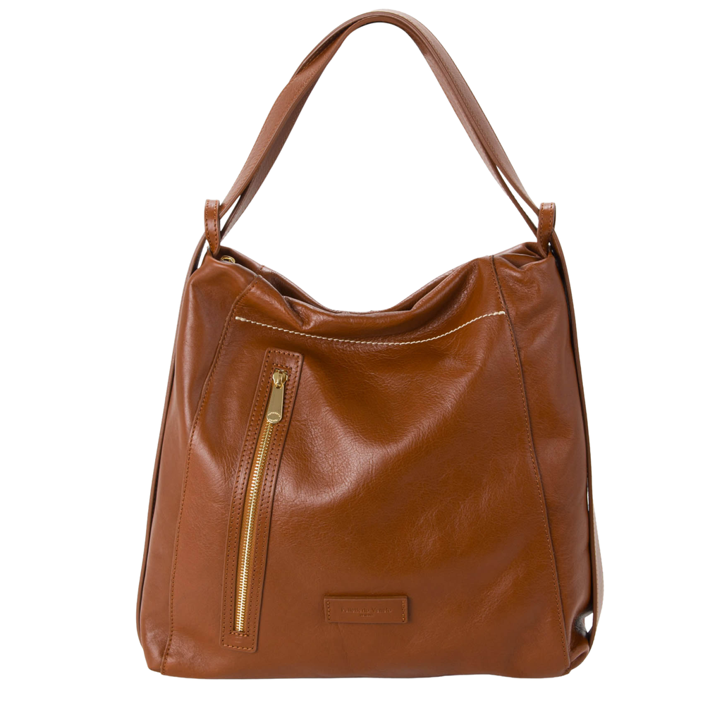 Borsa Zaino Pelletteria Veneta Bronzin in vera pelle