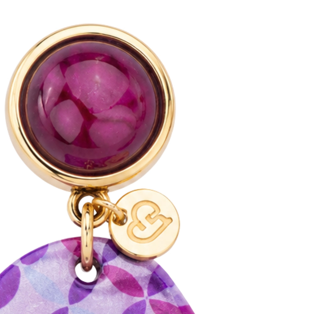 Orecchini Seventy Fucsia - You B'jou by Barbieri