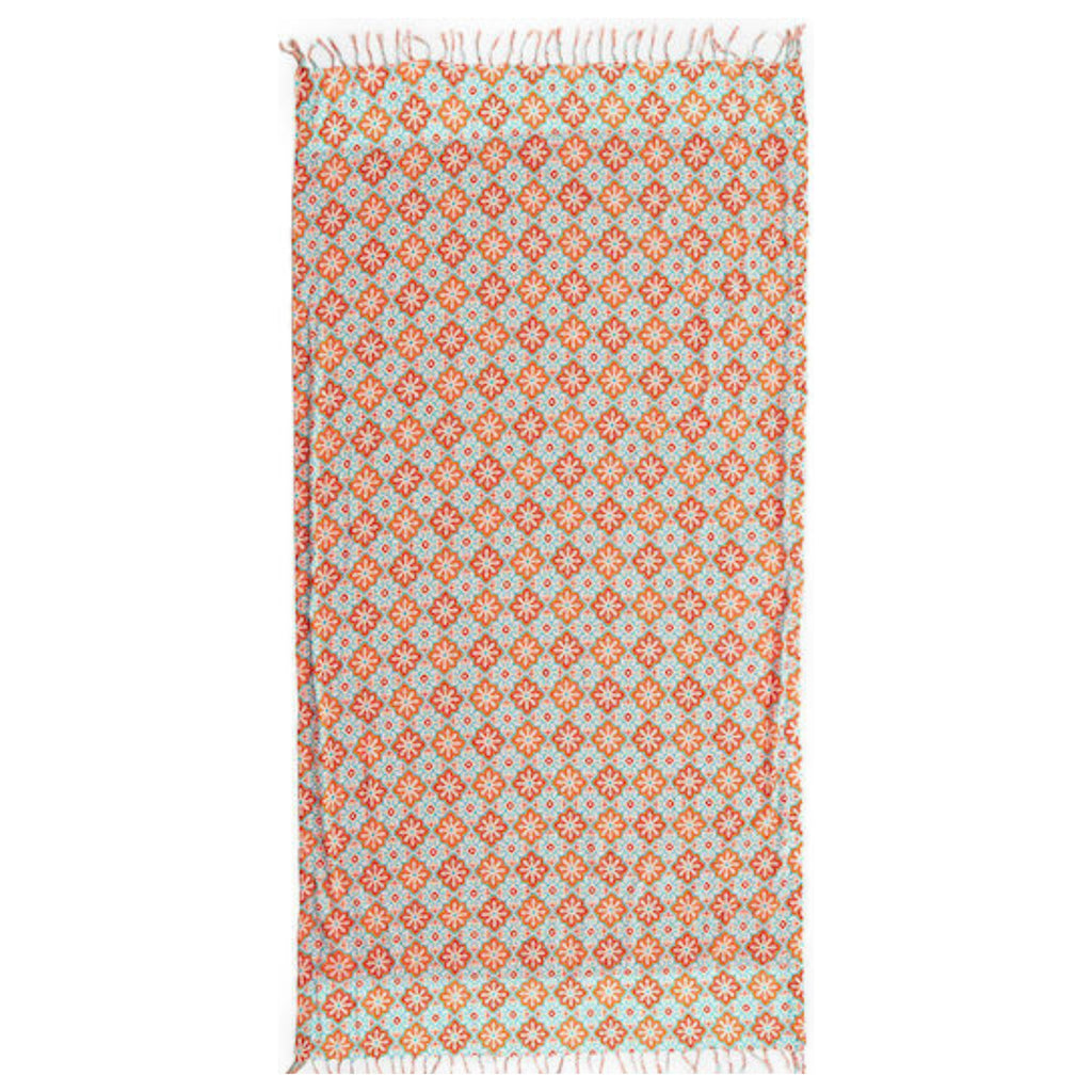 Telo mare Peach - Verde fashion