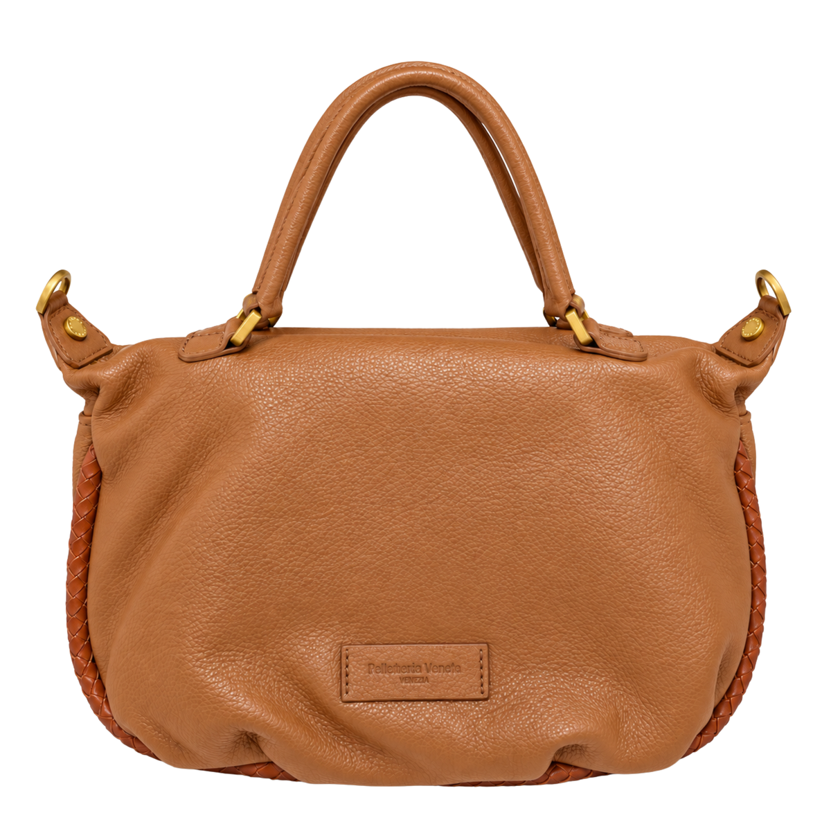 Borsa Bauletto grande Pelletteria Veneta Dama in vera pelle