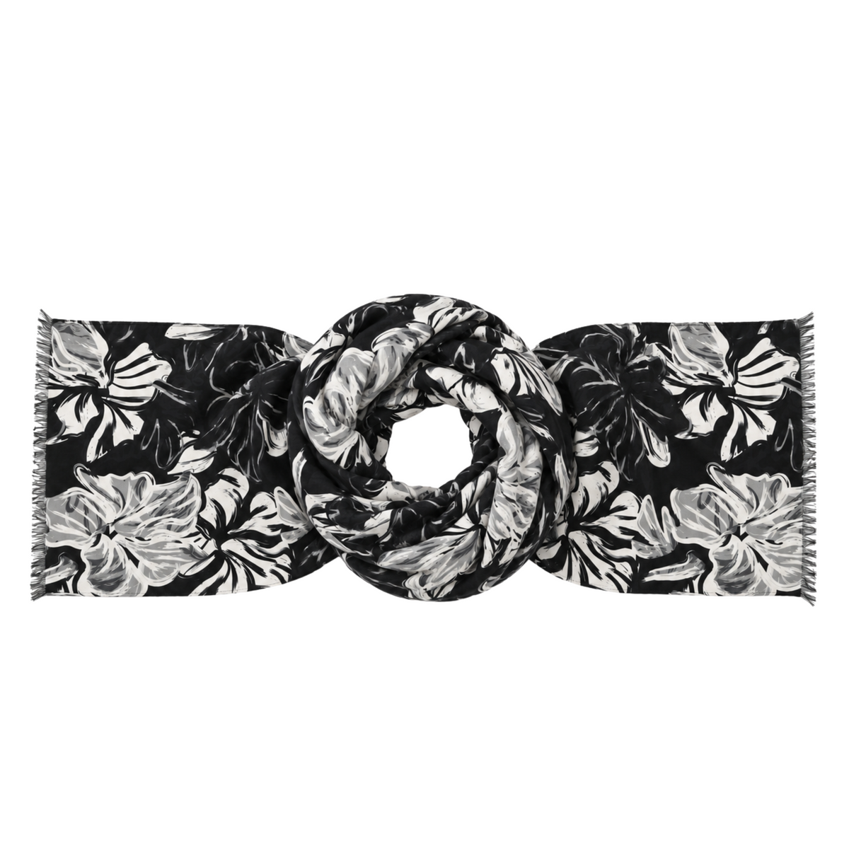 Sciarpa Giardino Monochrome in Viscosa 90 × 180 cm You B'jou by Barbieri