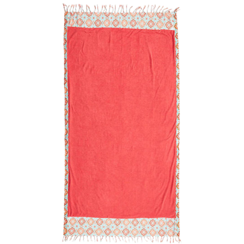 Telo mare Peach - Verde fashion