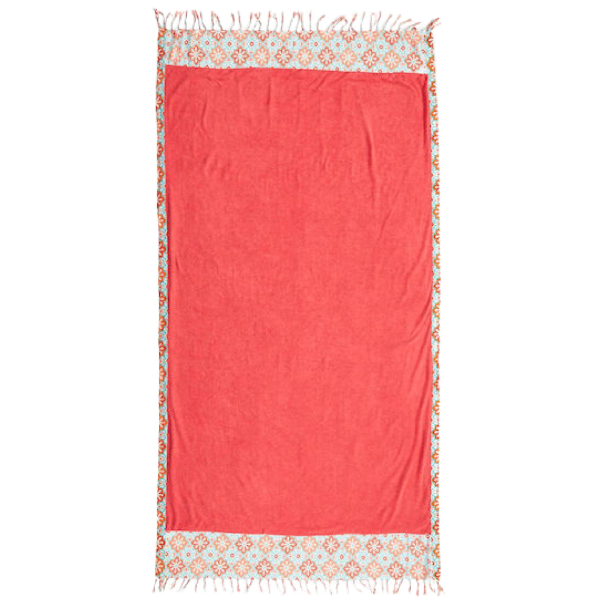 Telo mare Peach - Verde fashion