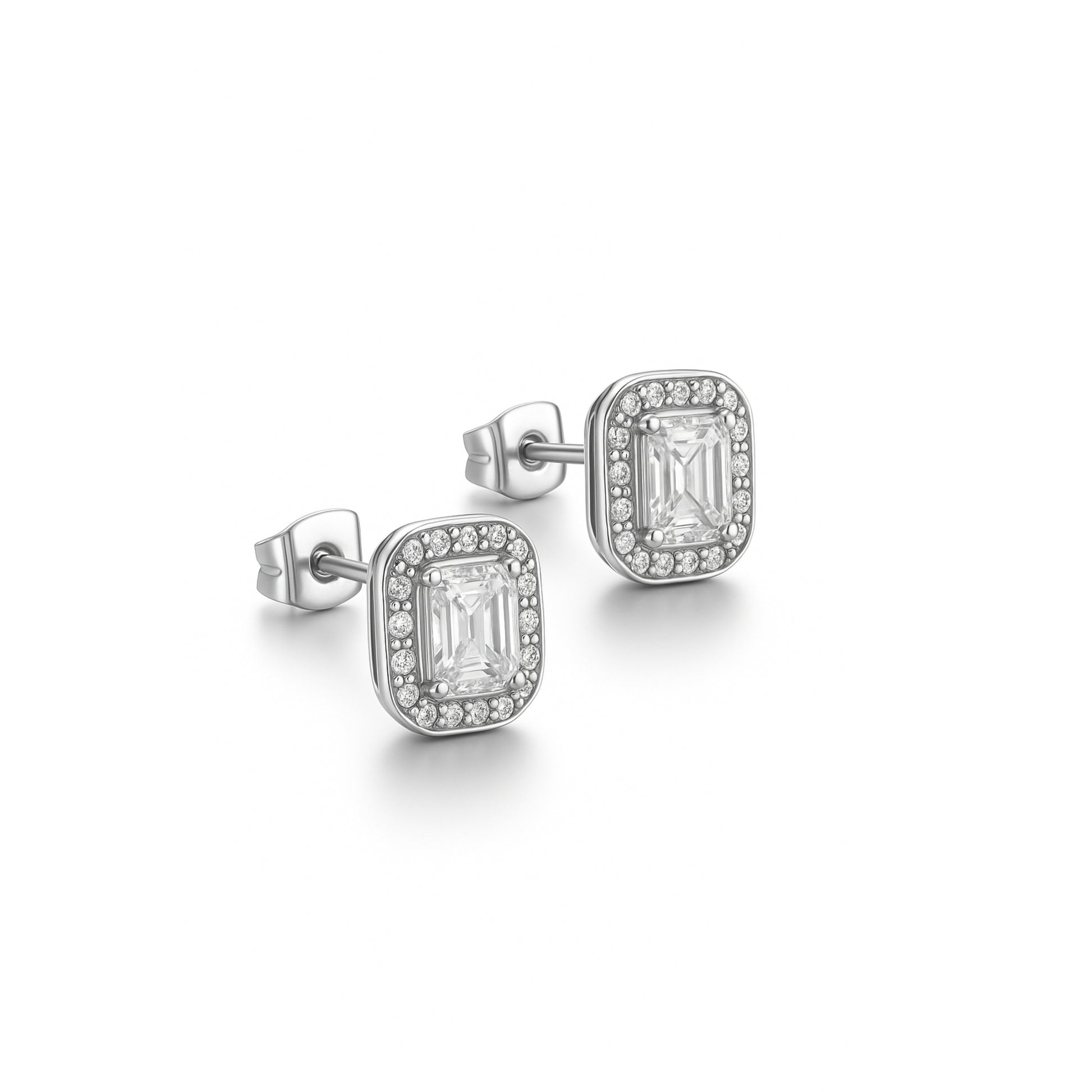 Orecchini Kate Rettangolare Royale - Brand Gioielli