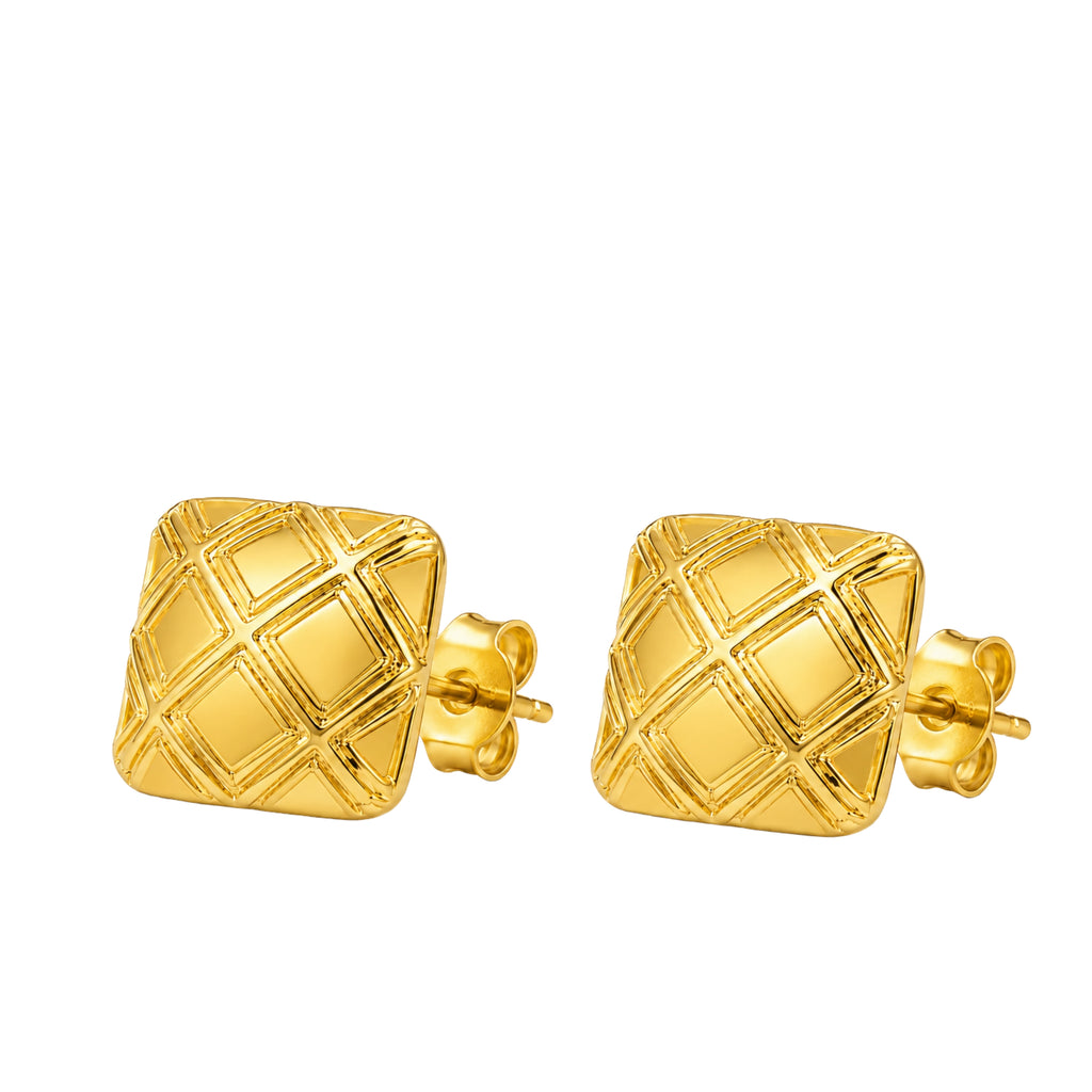 Orecchini Quilted Square - You B'jou by Barbieri