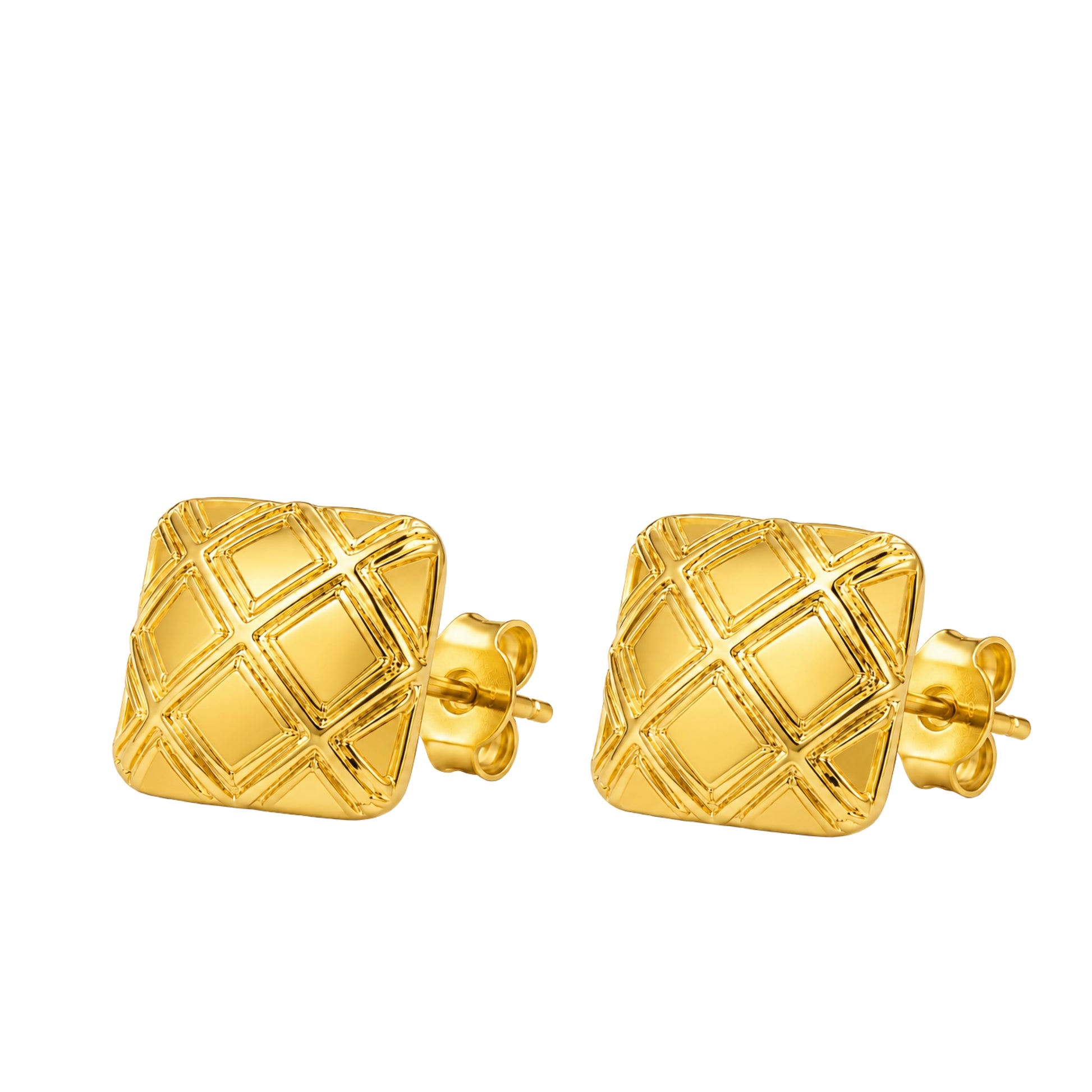 Orecchini Quilted Square - You B'jou by Barbieri