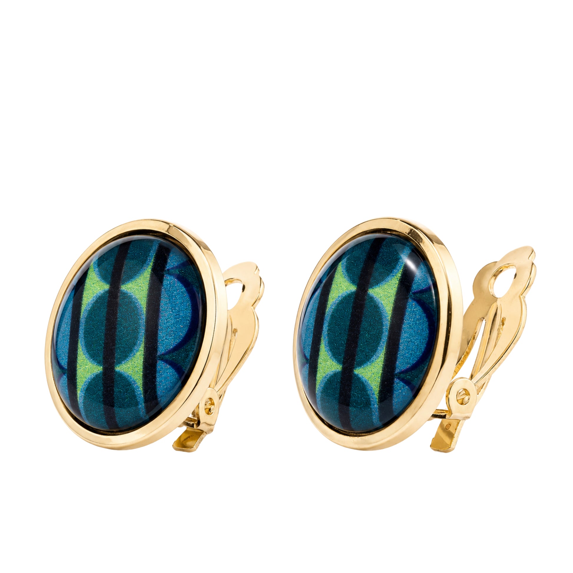 Orecchini Optical Green - You B'jou by Barbieri