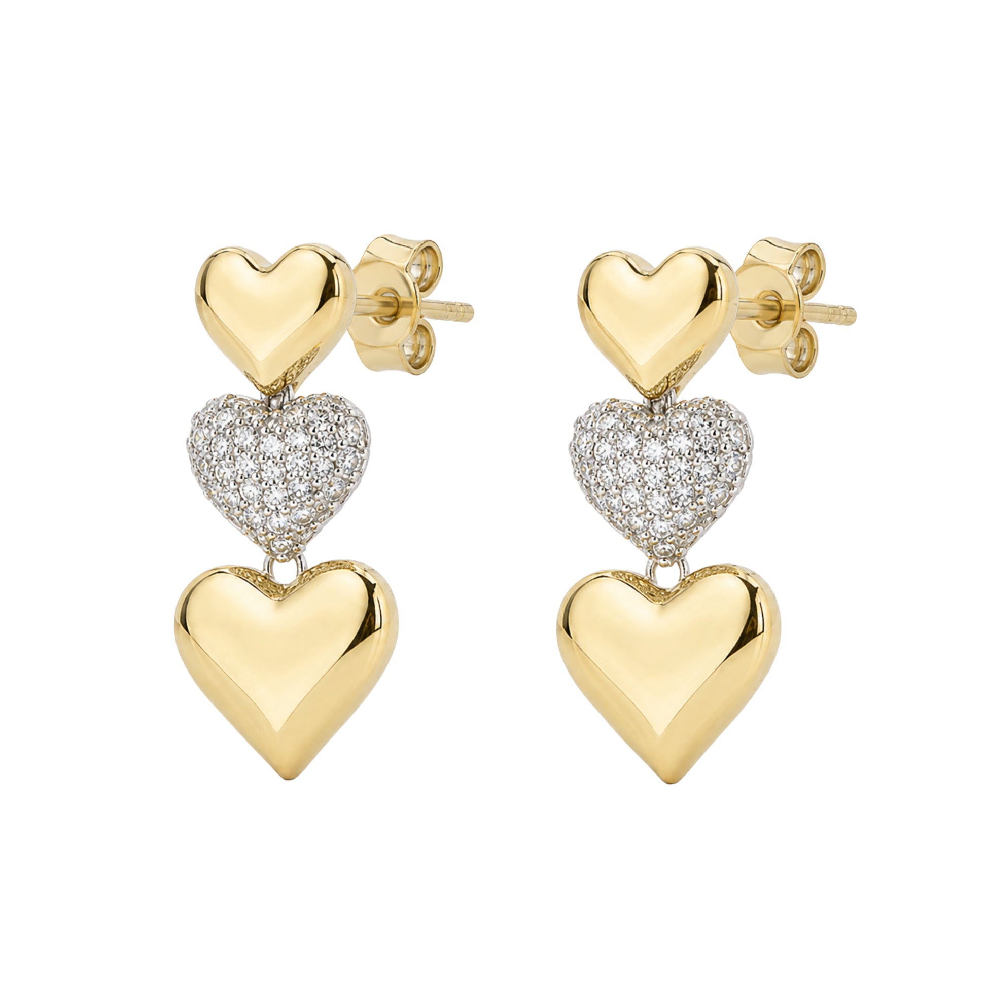 Orecchini Heart Drop - You B'jou by Barbieri