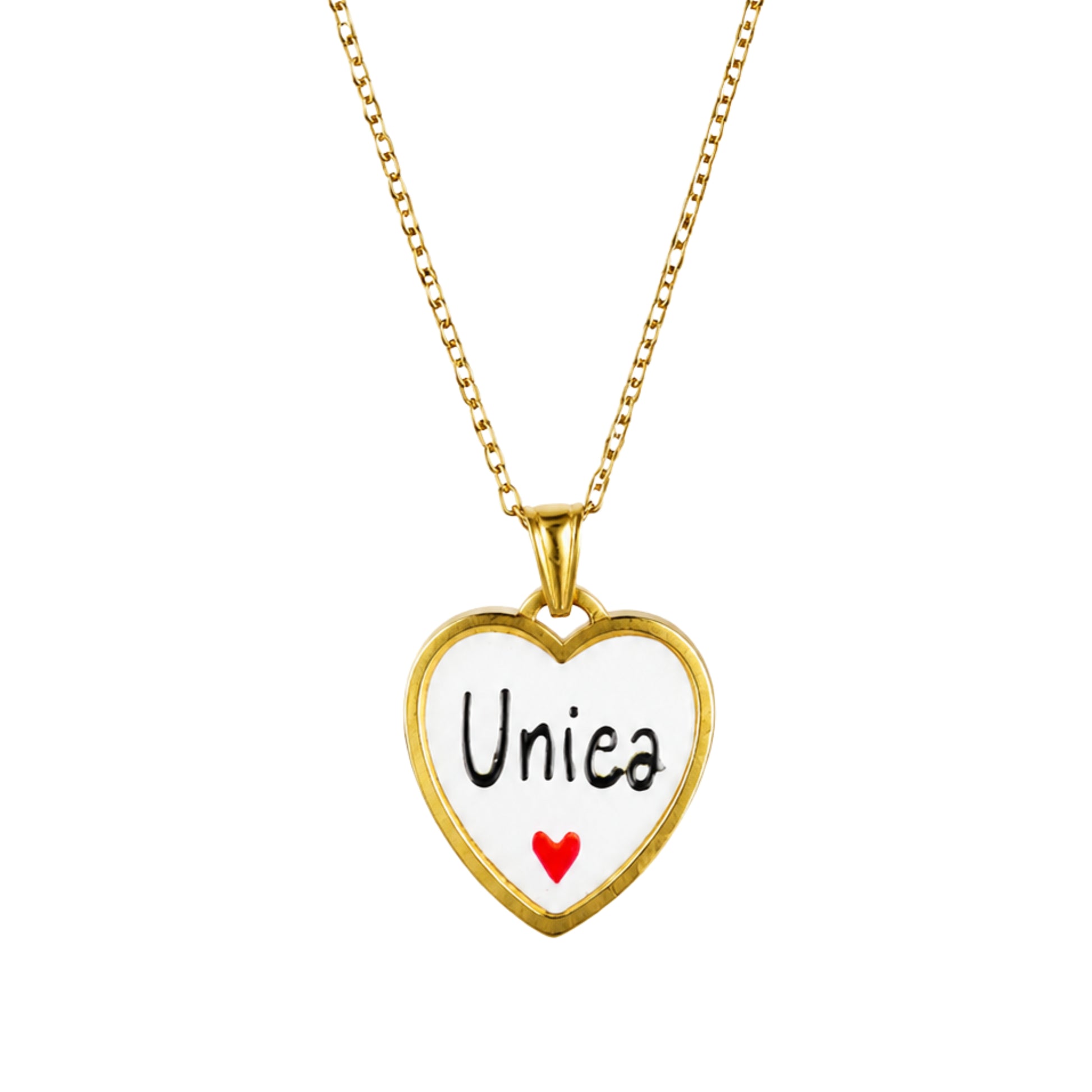 Collana in acciaio inox "Unica"