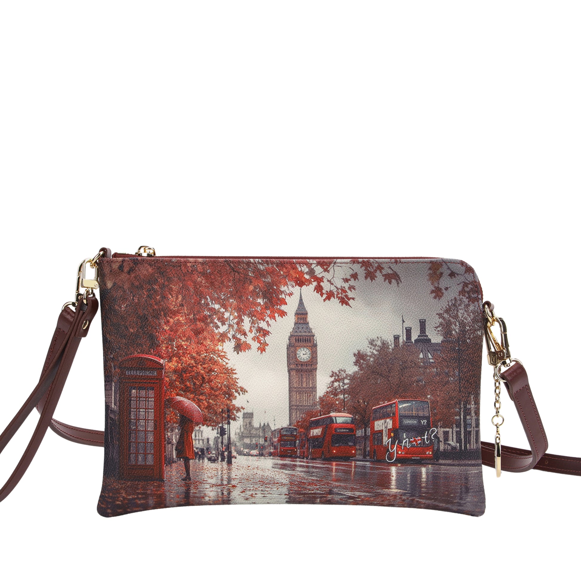 Clutch Yes bag stampa Londra - Ynot?