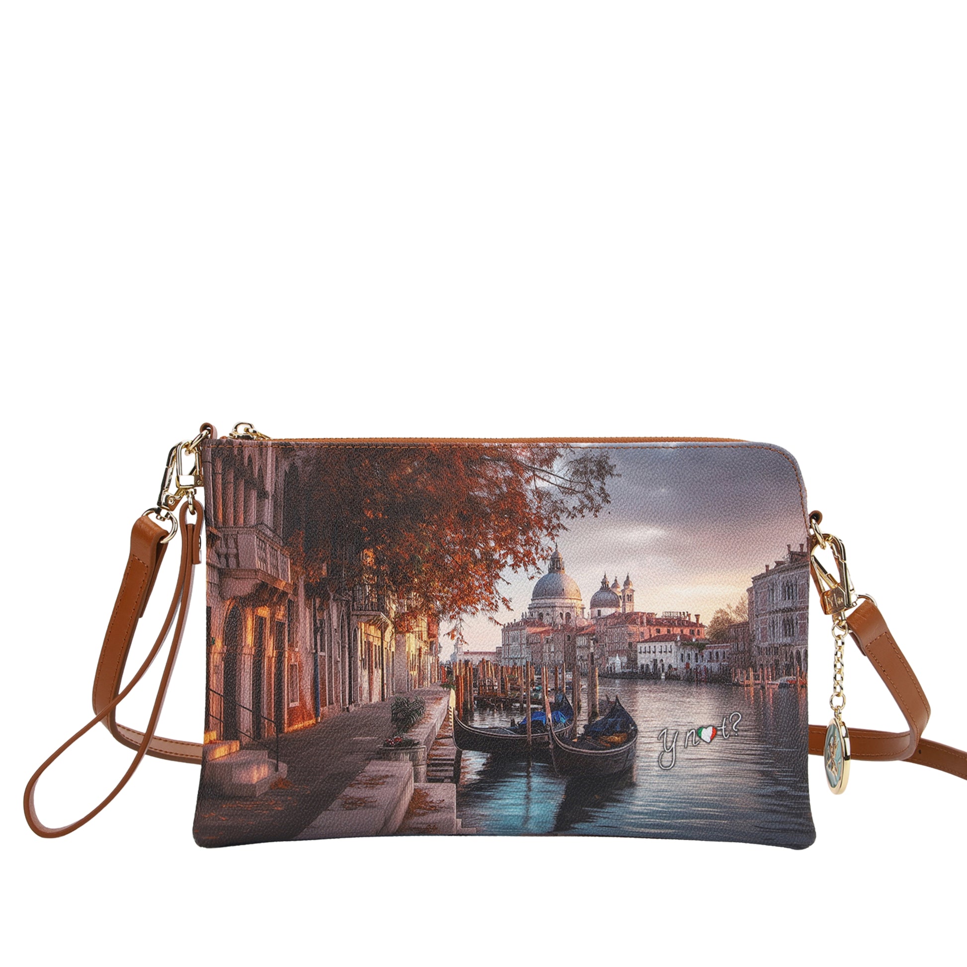 Clutch Yes bag stampa Venezia - Ynot?