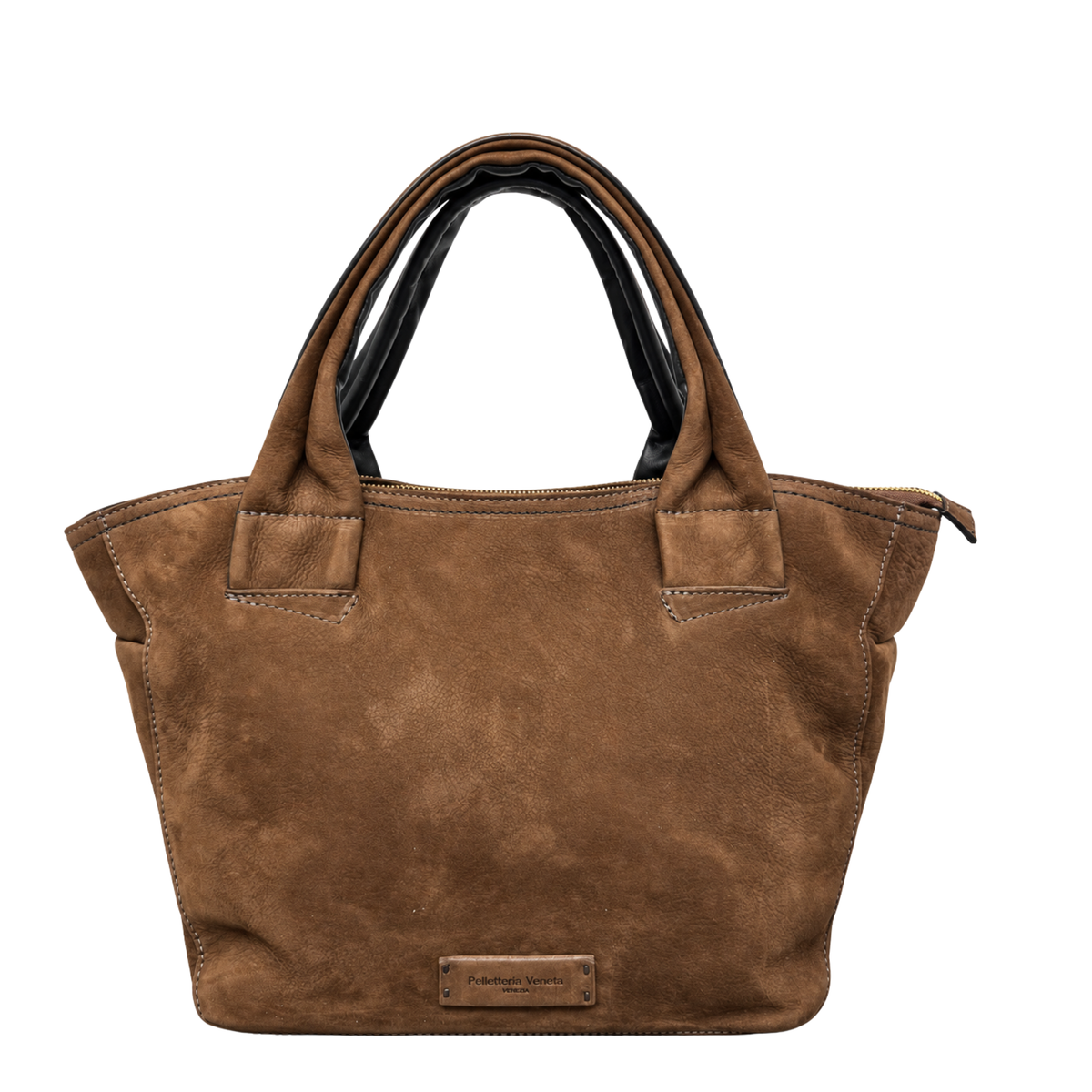 Borsa a mano Taglia L in vera pelle nabuk Squero Pelletteria Veneta