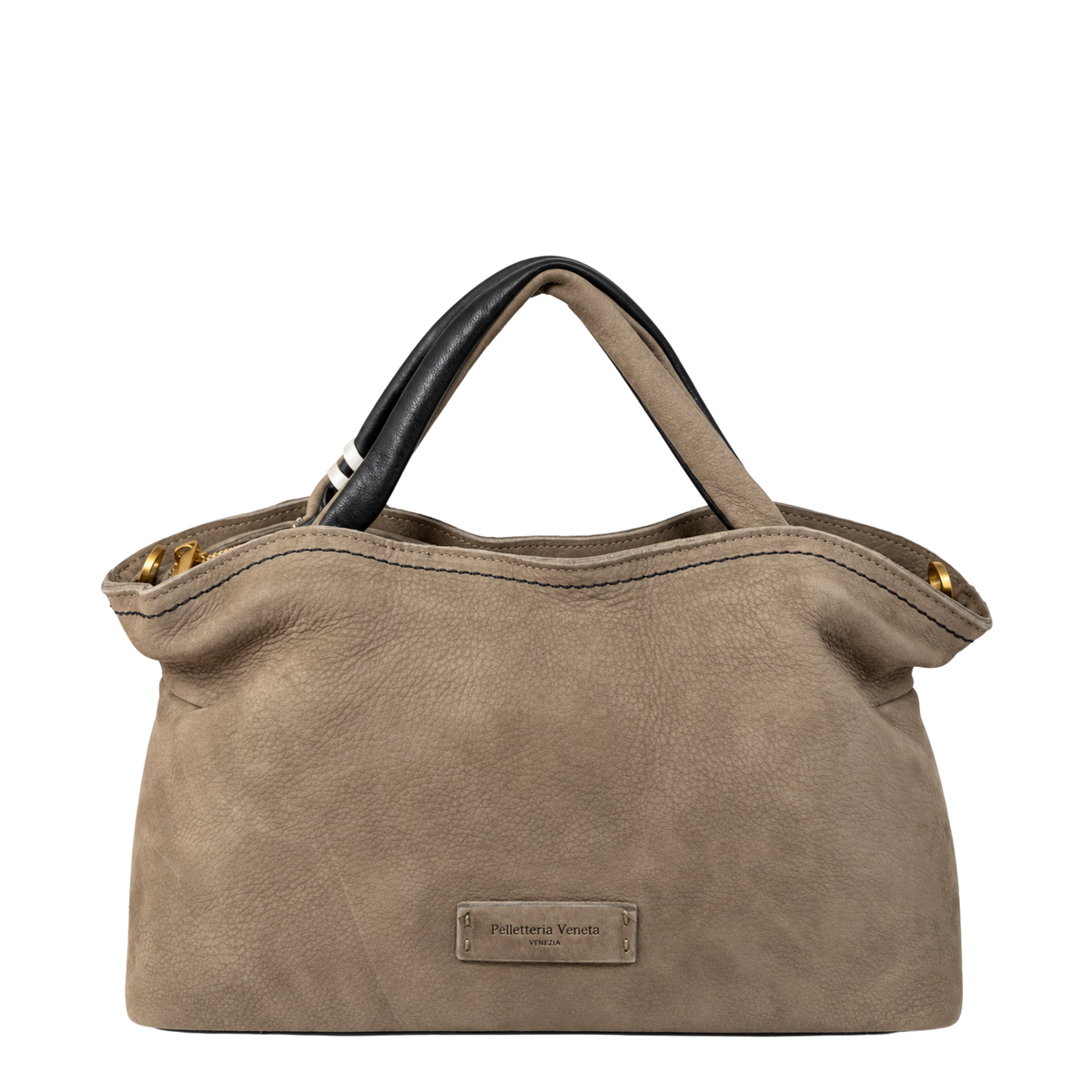 Borsa a mano Taglia M in vera pelle nabuk Squero Pelletteria Veneta