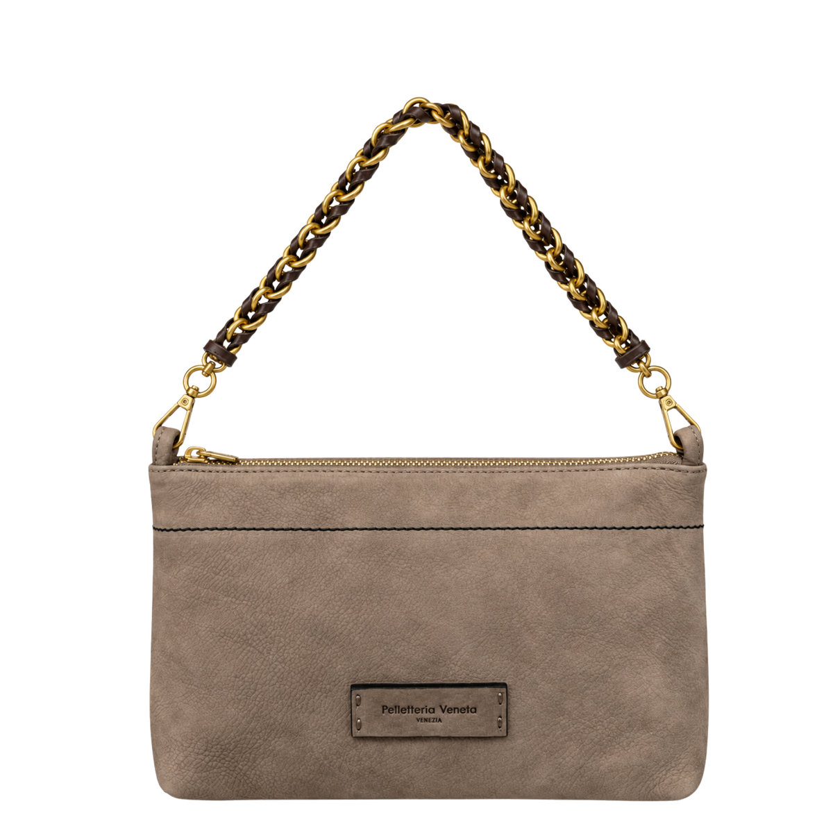 Mini bag in vera pelle nabuk Squero Pelletteria Veneta