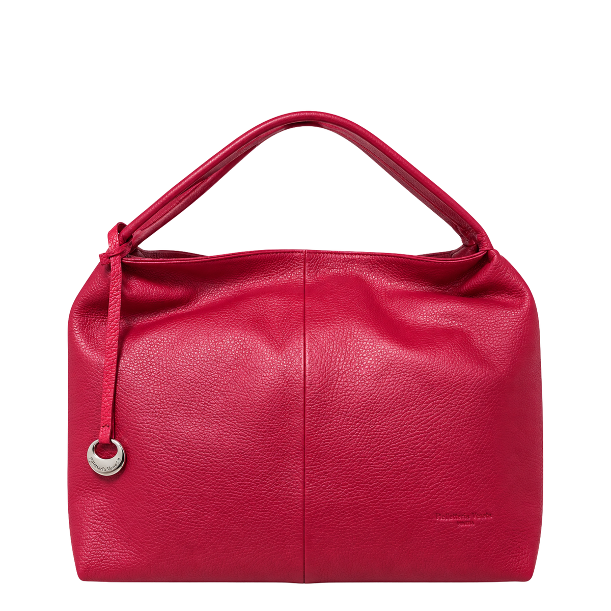 Borsa a spalla in vera pelle martellata Fondamenta Pelletteria Veneta