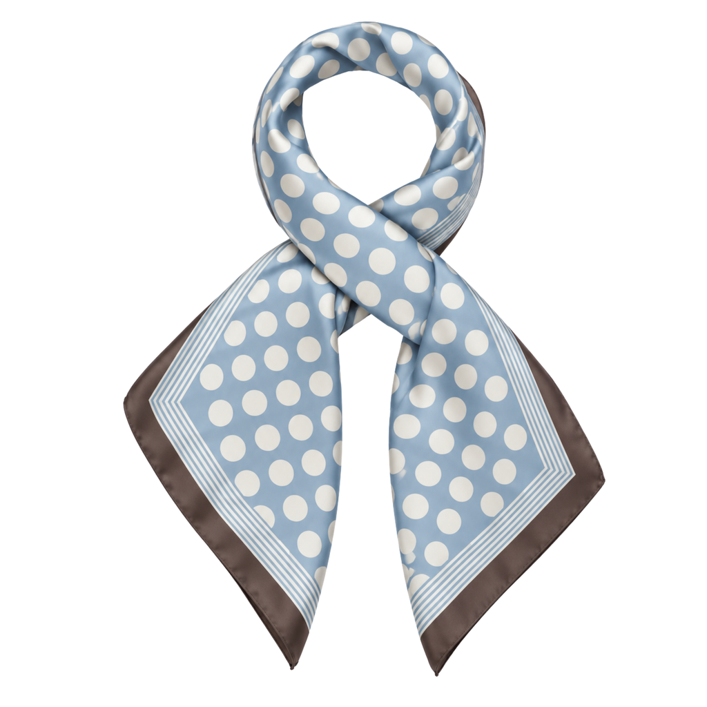 Foulard Pois Chic 70 x 70 cm Axel Accessories