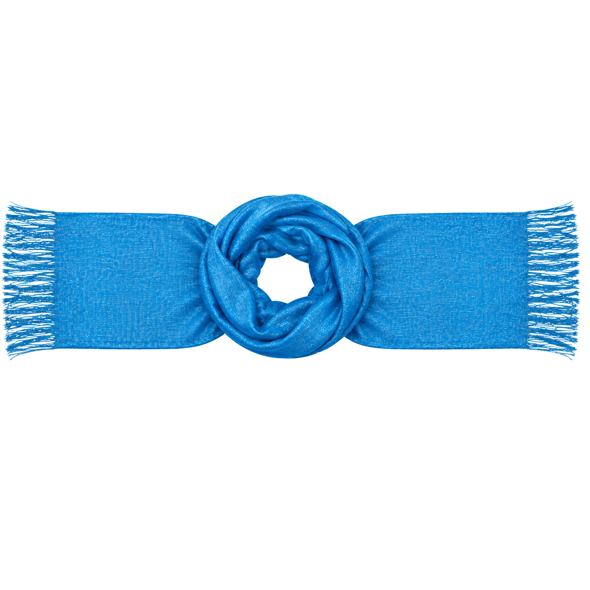 Stola Lurex Traforata con Frange 90 × 190 cm