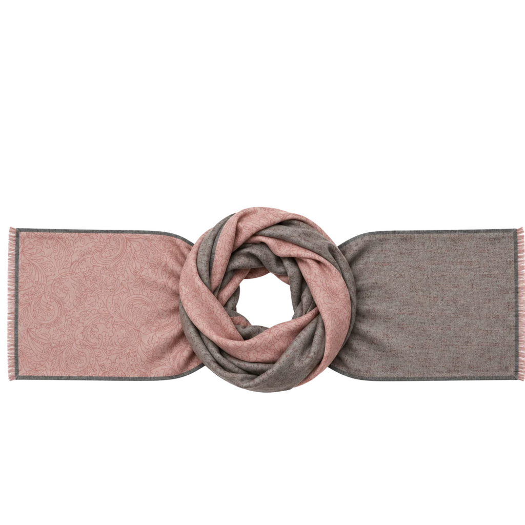 Sciarpa Coveri Double Face in Poliestere 90 × 190 cm