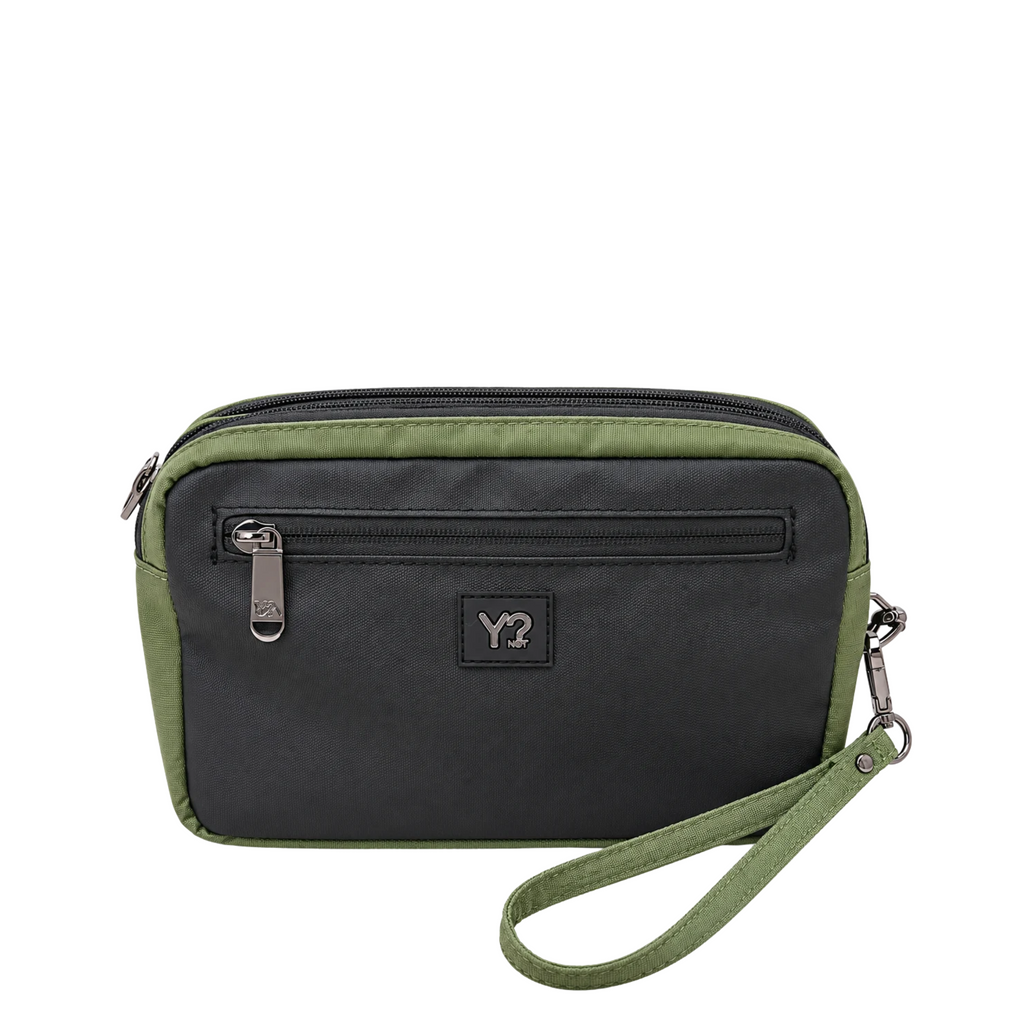 Pochette uomo Ynot Voyager doppia zip
