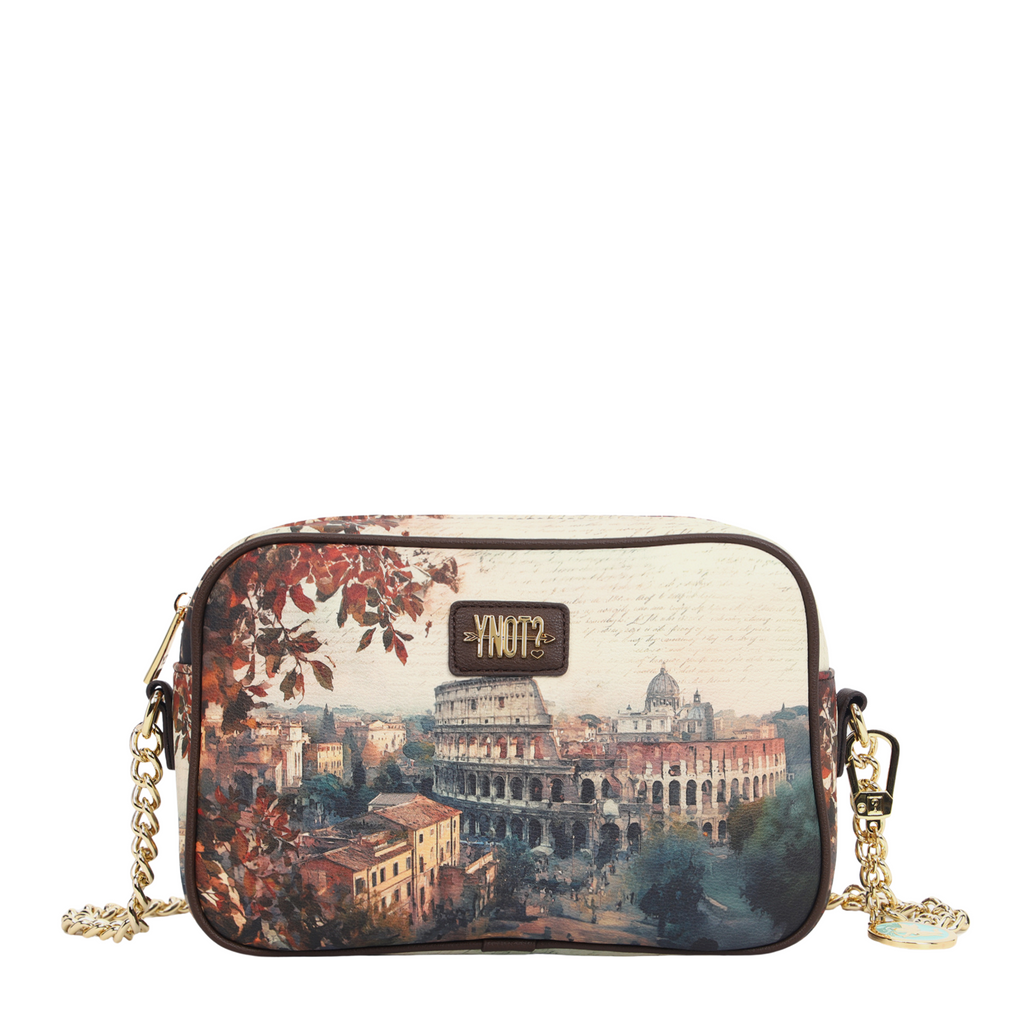 Borsa a tracolla Ynot Roma City Painted