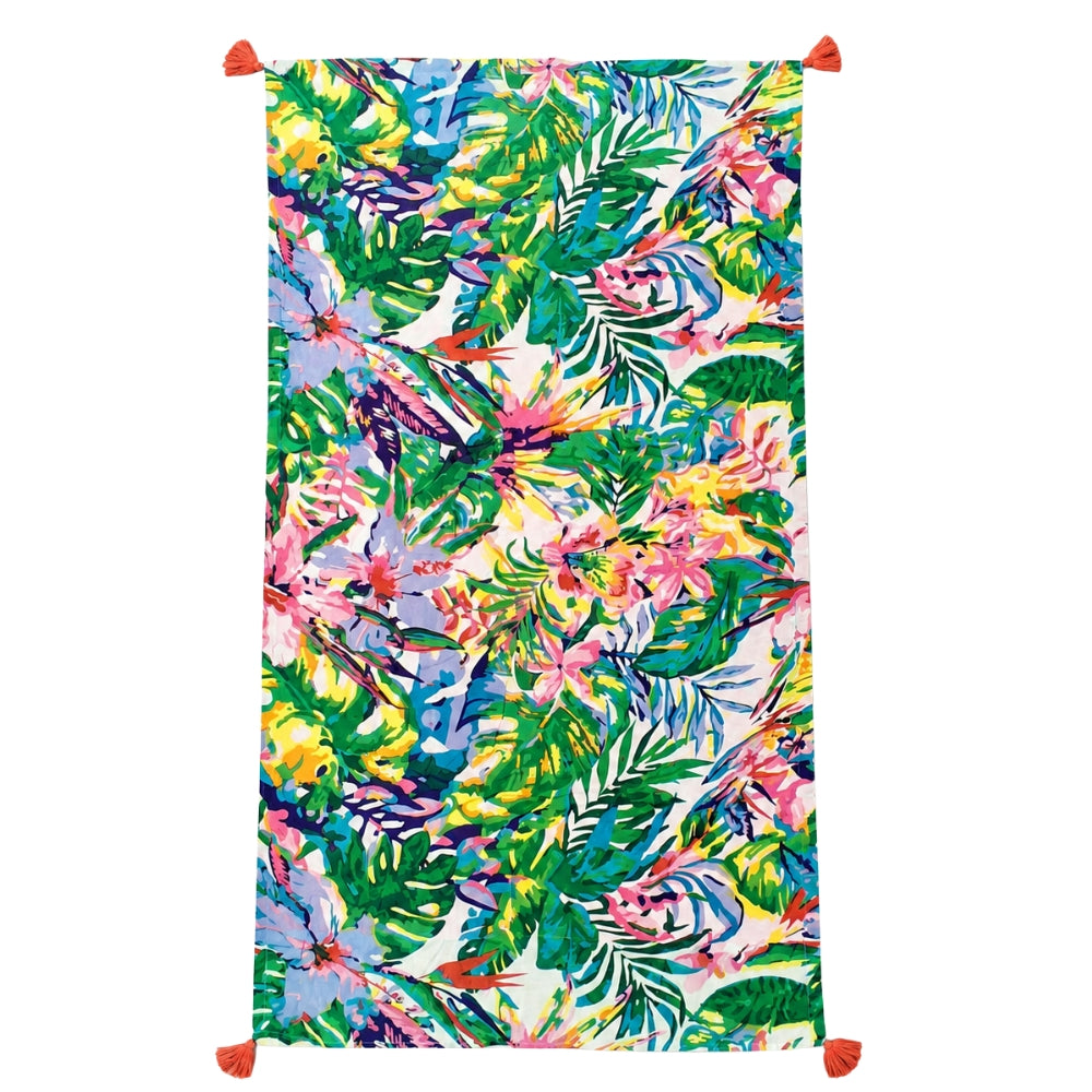 Telo mare Tropical - Verde fashion
