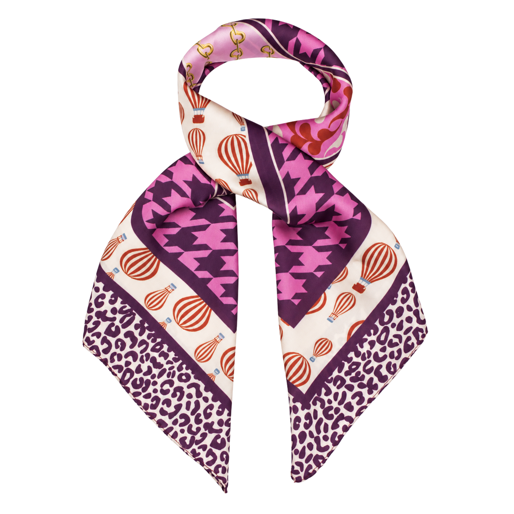 Foulard Air Balloon 100%Viscosa 70 x 70 cm - You B'jou by Barbieri