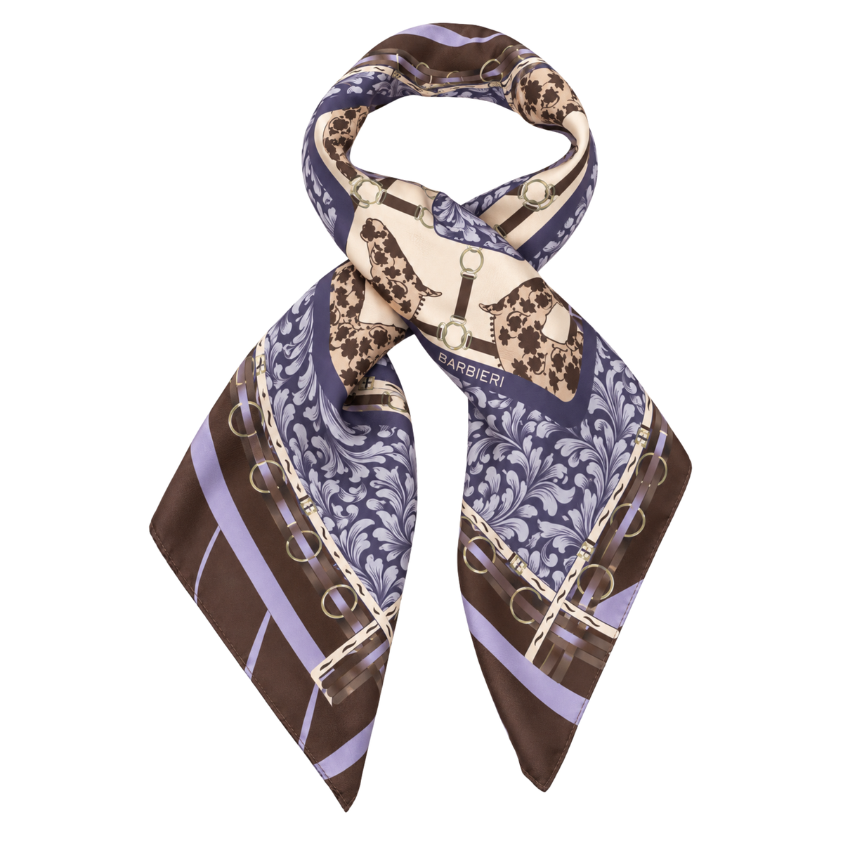Foulard Fancy Sellier 100%Viscosa 70 x 70 cm - You B'jou by Barbieri