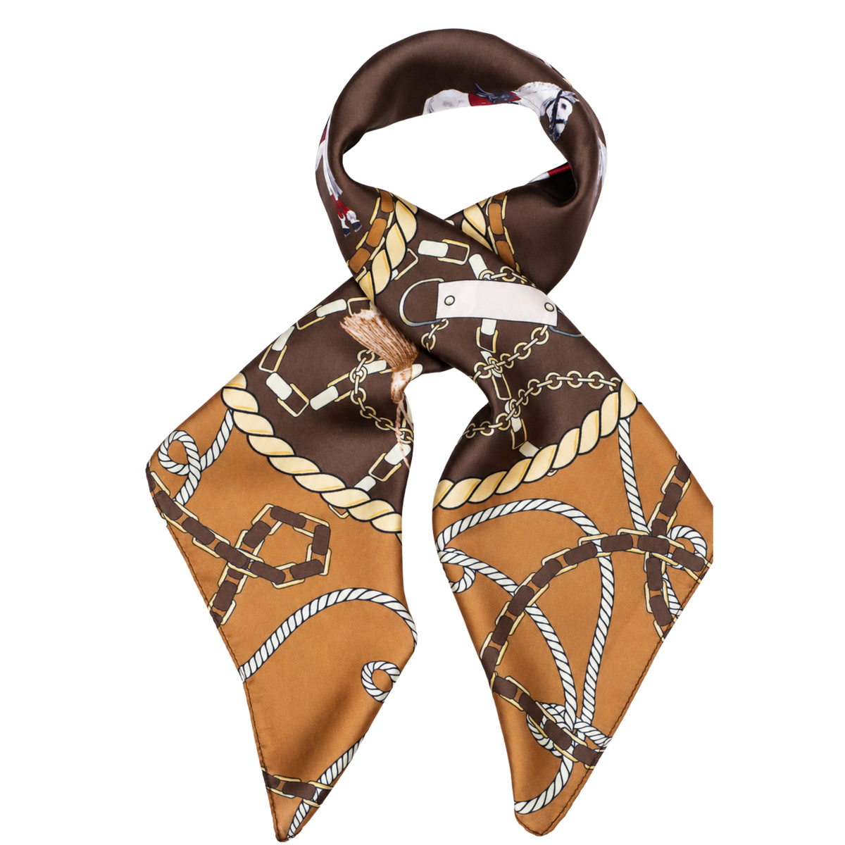 Foulard Chevals 100%Viscosa 85 x 85 cm - You B'jou by Barbieri