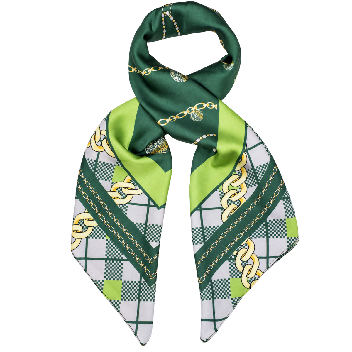 Foulard Tartan Chains 100%Viscosa 85 x 85 cm - You B'jou by Barbieri