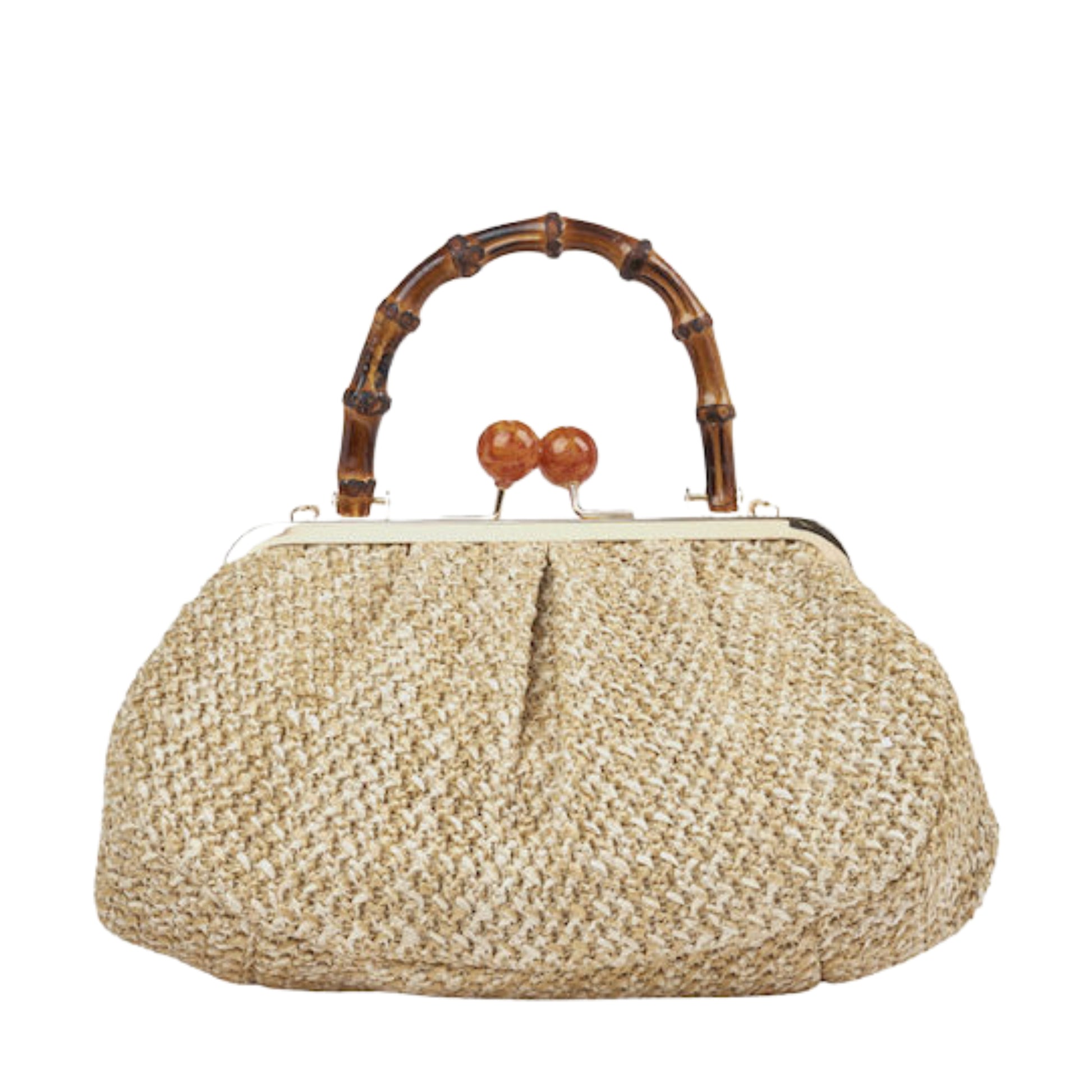 Borsa a mano Bambù - Verde Fashion